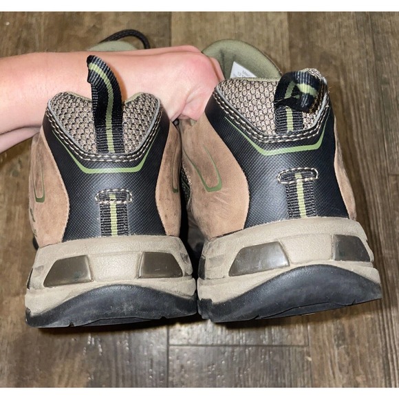 L.L. Bean Trail Model Hiking Shoes Gore Tex Vibram Sole Men’s 12 Medium Brown main image 7